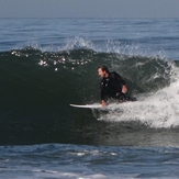 surfer about to stand up (cropped), Gillis