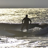 "Sunrise Silhouette Surfer", Murrells Inlet