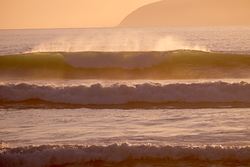 Evening Surf at Baches, Whatarangi Bombora photo