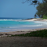 Accra Beach from the Tiki Bar, Accra Beach - Rockley Beach