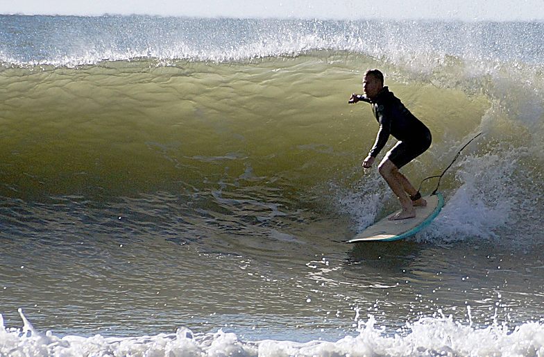 Fall time surf., Topsail Island