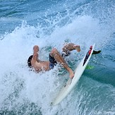 "Down We Go", Garden City Pier