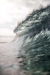 Shore break, Blacksmiths Beach photo