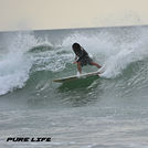 Moises Rojas surfing Tamarindo