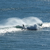 Strong cross-off wind, Anatori River