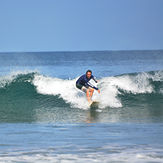 Patrick Mihalic surfing Playa Grande