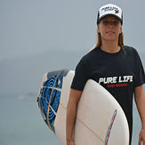Isabelle repping the Pure Life, Tamarindo