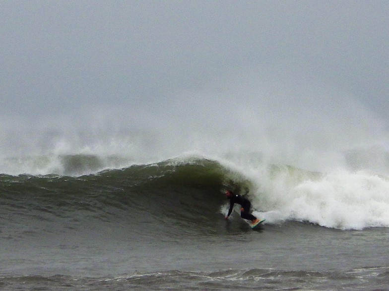 Stormy weather at Goosewing, Goosewing Beach