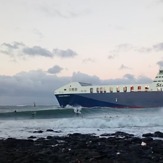 SURFING BY THE SHIP, Devonport Rivermouth