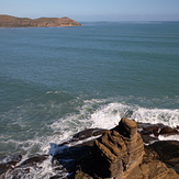 Bonhomme de Bourail and the Nera Rivermouth, La Roche Percee (Bonhomme de Bourail)