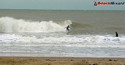 a nice left at joss bay  photo