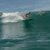Pura vida surfer, Playa Santa Teresa