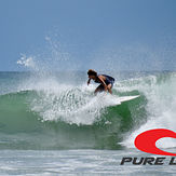 Johan Garcia surfing Playa Grande