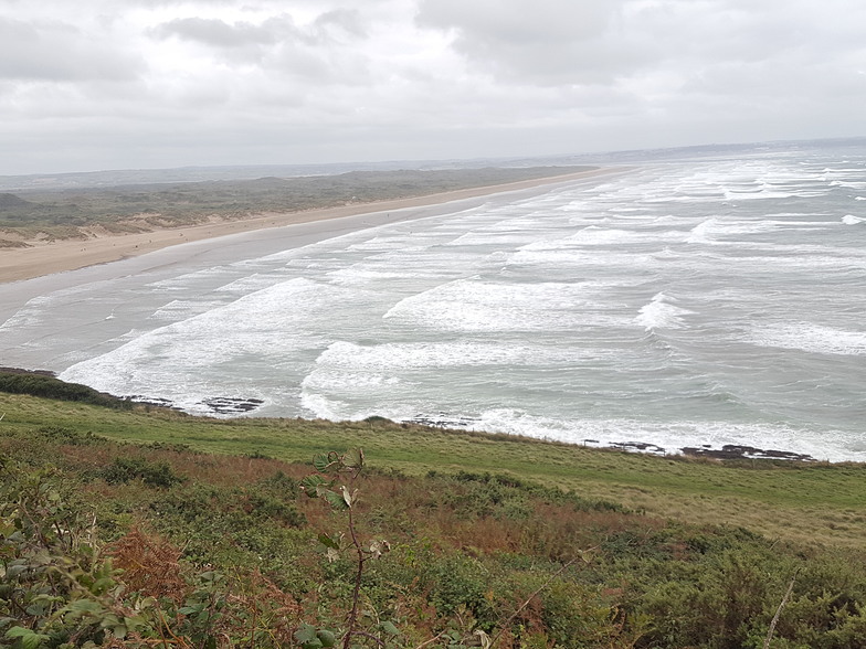 Saunton surf break