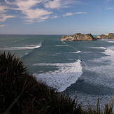 Wharaiki from the West, Wharariki Beach