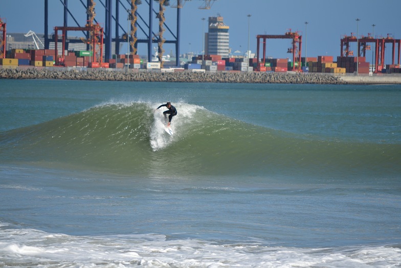 The Wedge surf break