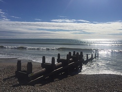 Pulsing Sunday after Storm Ali, East Wittering photo