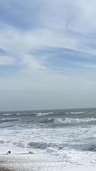 Gnarly onshore day at East Witterings  photo
