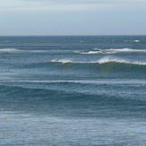 Pouawa - north wind, small south swell, Pouawa Beach