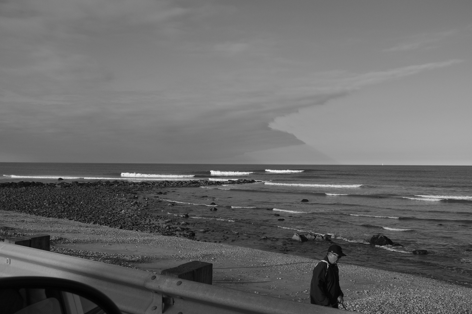 3 Wave Set at Brant Rock Jetty, Marshfield Jetty