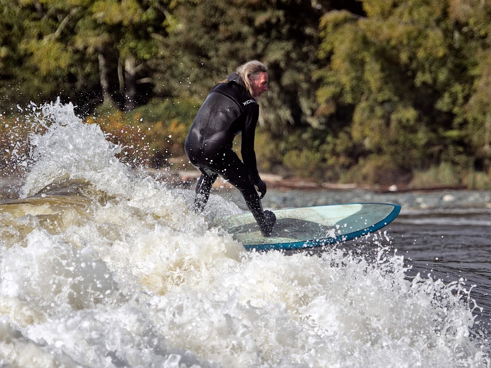 Lookin' down the wave part deux, Jordan River
