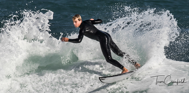 Young Surfer, Kalk Bay Reef
