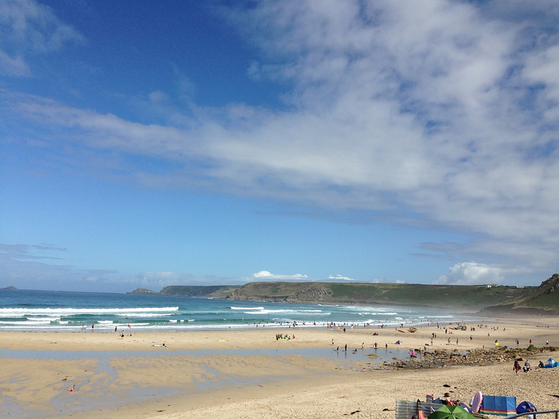 Sennen Cove surf break