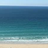 View from top hill, Sennen Cove