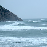 Stormy surf, Wharariki Beach