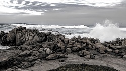 Big waves, Asilomar photo