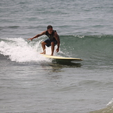 Brian Marius going left, Refugio State Beach