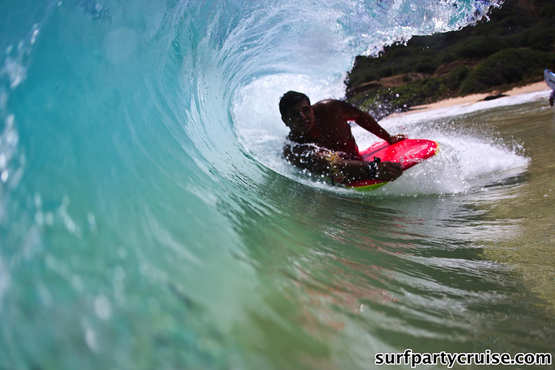 Hawaii surf break