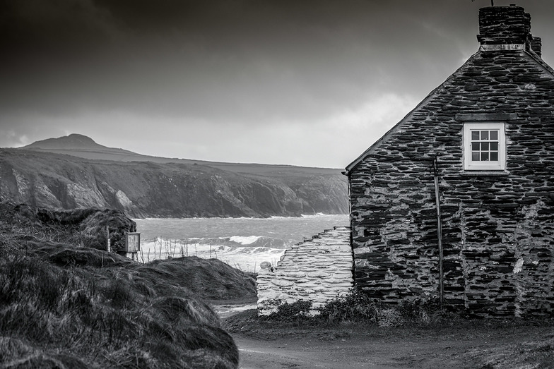 Storm approaching, Abereiddy