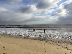 Northerly Swell Wraps Into Walberswick photo