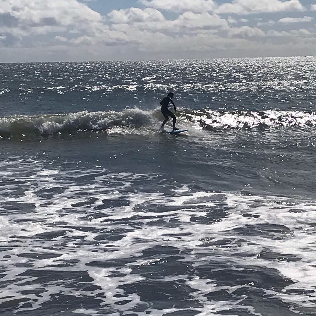Small day at Doran on a foamie, Doran Beach