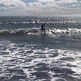 Small day at Doran on a foamie, Doran Beach