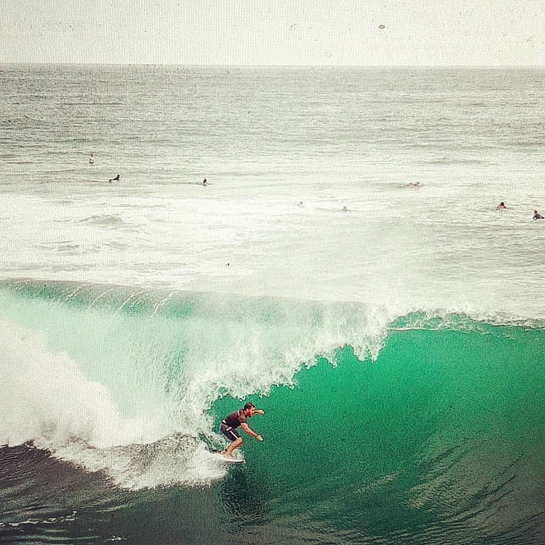 The Rock surf break