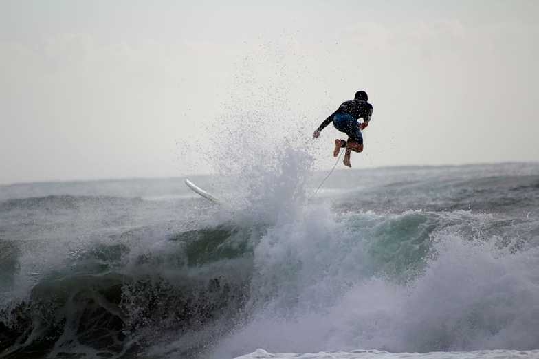 Nice shore break and backline really good but currents, St Lucia