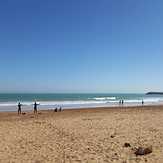 Skhirat Plage on a sunday morning