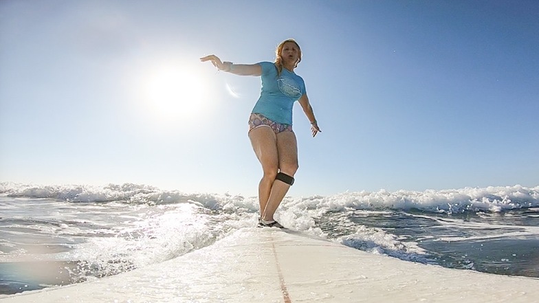 Cross stepping at Coco, Oyster Bay Beach - Coco Beach