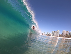 Bodyboarder, Southport Main Beach photo