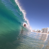 Bodyboarder, Southport Main Beach