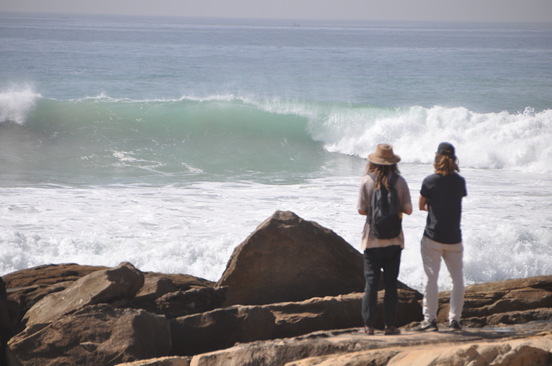 amazing surf session, Anchor Point