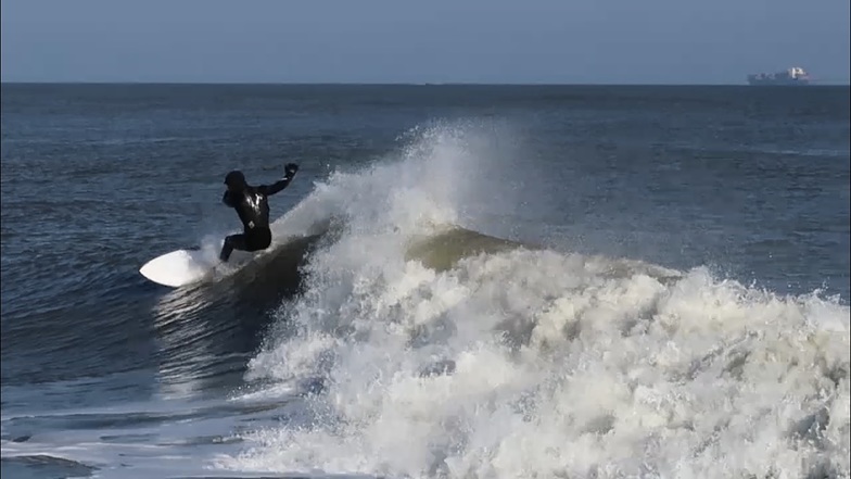 Naval Jetties surf break