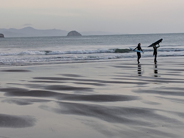 Port Orford surf break