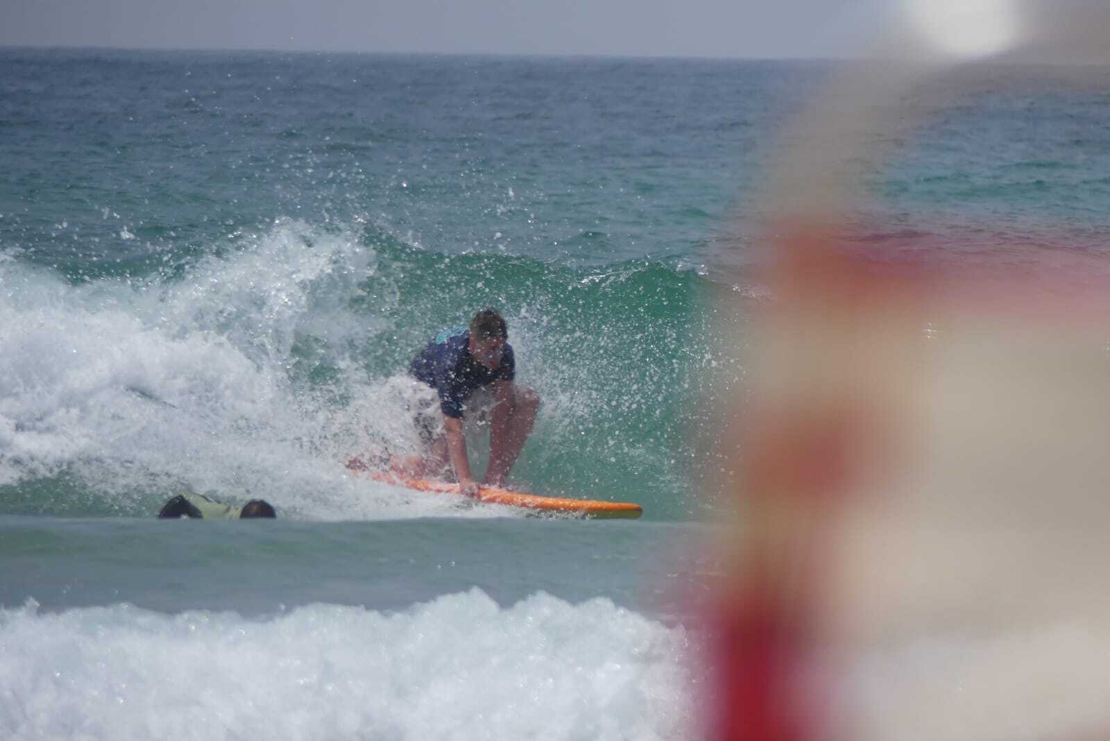 Glassy y divertido en el palmar, Playa El Palmar