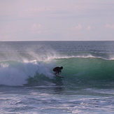 Another nice left at Fossil Point, Farewell Spit