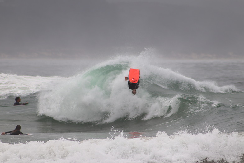 The Wedge surf break