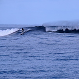 Maria Reef glassy conditions, Maria Reef left