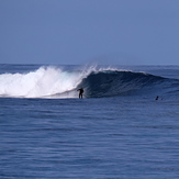 Maria Reef glassy conditions, Maria Reef left